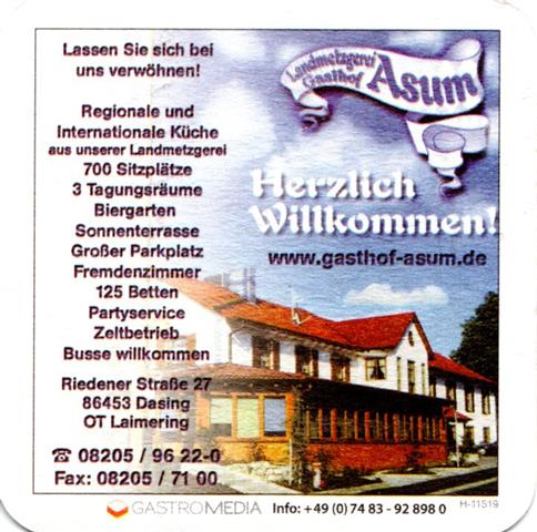 dasing aic-by gasthof asum 2a (quad185-o l lassen sie sich)